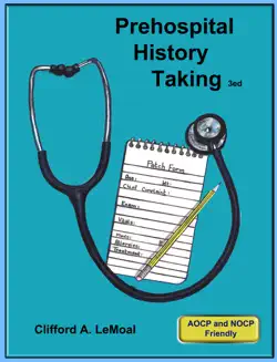 prehospital history taking book cover image