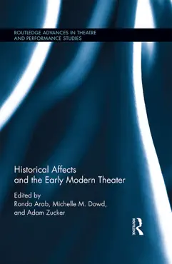 historical affects and the early modern theater book cover image