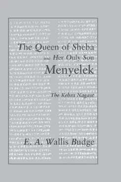 the queen of sheba and her only son menyelek book cover image