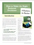 How to Make the Right Business Decisions reviews