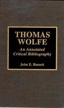 thomas wolfe book cover image