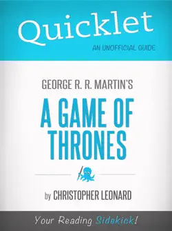 quicklet on a game of thrones by george r. r. martin imagen de la portada del libro