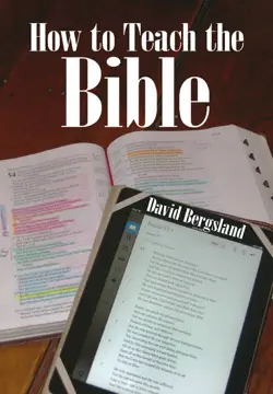 how to teach the bible book cover image