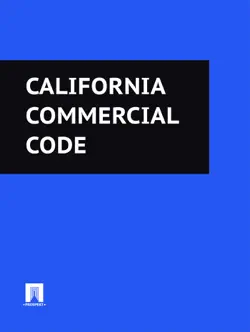 california commercial code book cover image
