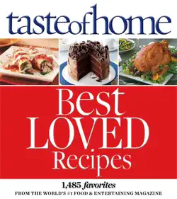 taste of home best loved recipes book cover image