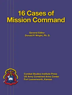 16 cases of mission command book cover image
