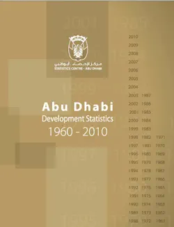 abu dhabi developments statistics 1960 - 2010 book cover image