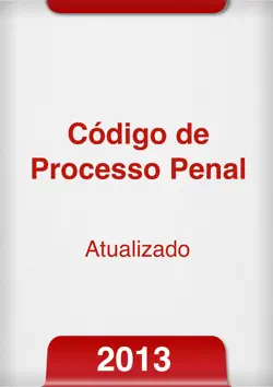 código de processo penal 2013 book cover image
