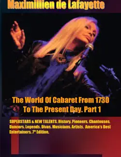the world of cabaret from 1730 to the present day. part 1 book cover image
