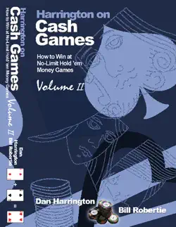 harrington on cash games, volume ii book cover image