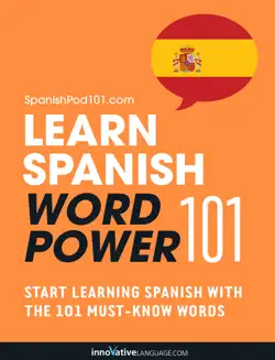 learn spanish - word power 101 book cover image