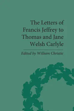 the letters of francis jeffrey to thomas and jane welsh carlyle book cover image