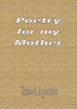 poetry for my mother book cover image