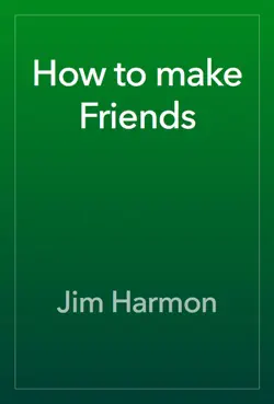 how to make friends book cover image