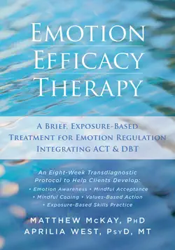 emotion efficacy therapy book cover image