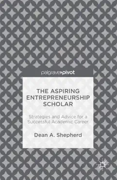 the aspiring entrepreneurship scholar book cover image