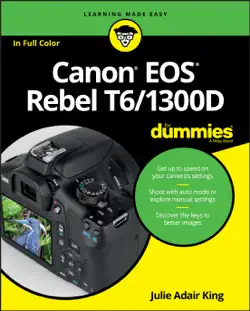 canon eos rebel t6/1300d for dummies book cover image