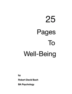 25 pages to well-being book cover image