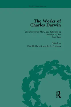 the works of charles darwin: v. 22: descent of man, and selection in relation to sex (, with an essay by t.h. huxley) imagen de la portada del libro
