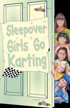 sleepover girls go karting imagen de la portada del libro