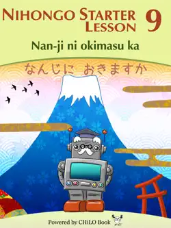 nihongo starter a1 lesson 09 book cover image