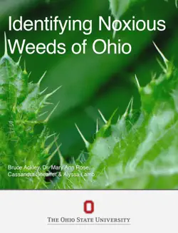 identifying noxious weeds of ohio book cover image