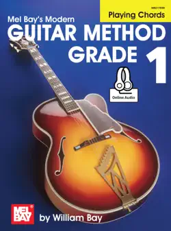 modern guitar method grade 1, playing chords book cover image