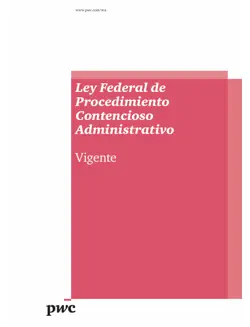 ley federal de procedimiento contencioso administrativo book cover image