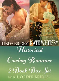 historical cowboy romance two book box set: mail order brides book cover image