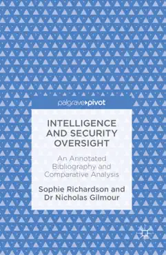 intelligence and security oversight book cover image
