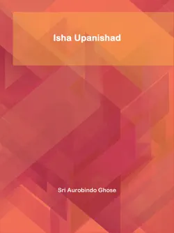 isha upanishad imagen de la portada del libro
