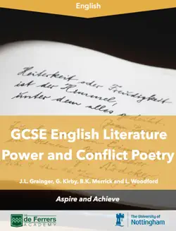 power and conflict poetry book cover image