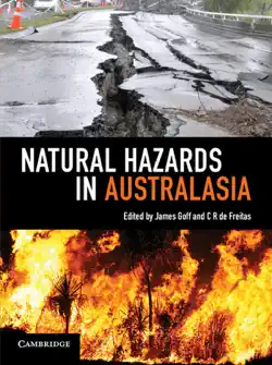 natural hazards in australasia book cover image
