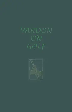 vardon on golf imagen de la portada del libro