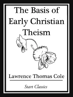 the basis of early christian theism book cover image