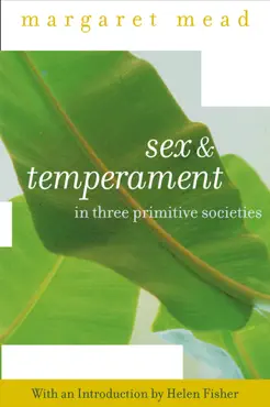 sex and temperament book cover image