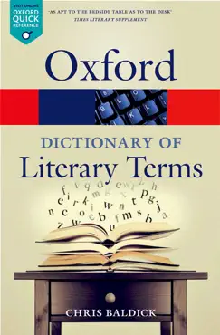 the oxford dictionary of literary terms book cover image