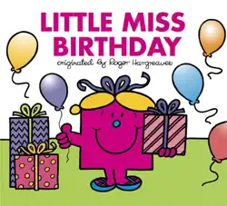 little miss birthday book cover image
