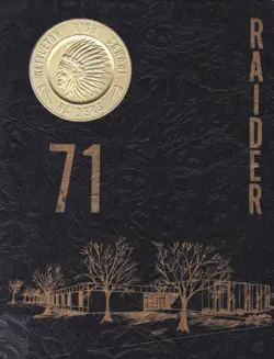 1971 yearbook book cover image