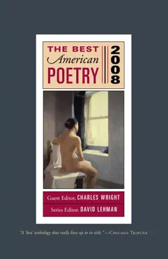 the best american poetry 2008 book cover image
