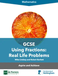using fractions:real life problems book cover image