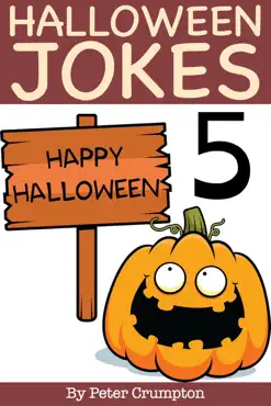 happy halloween jokes for kids book cover image