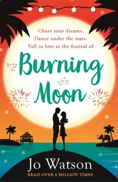 burning moon imagen de la portada del libro