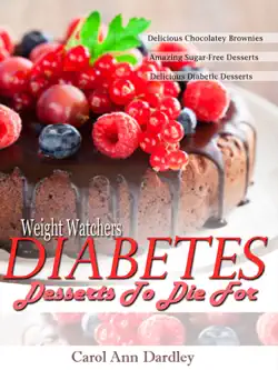 weight watchers diabetes desserts to die for book cover image