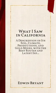 what i saw in california book cover image