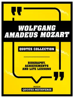 wolfgang amadeus mozart - quotes collection imagen de la portada del libro