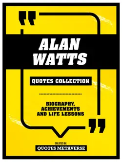 alan watts - quotes collection imagen de la portada del libro
