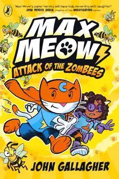 max meow book 5: attack of the zombees imagen de la portada del libro
