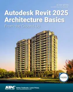 autodesk revit 2025 architecture basics book cover image
