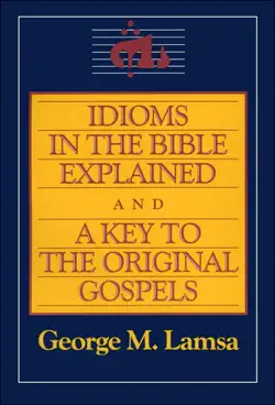idioms in the bible explained and a key to the original gospels book cover image